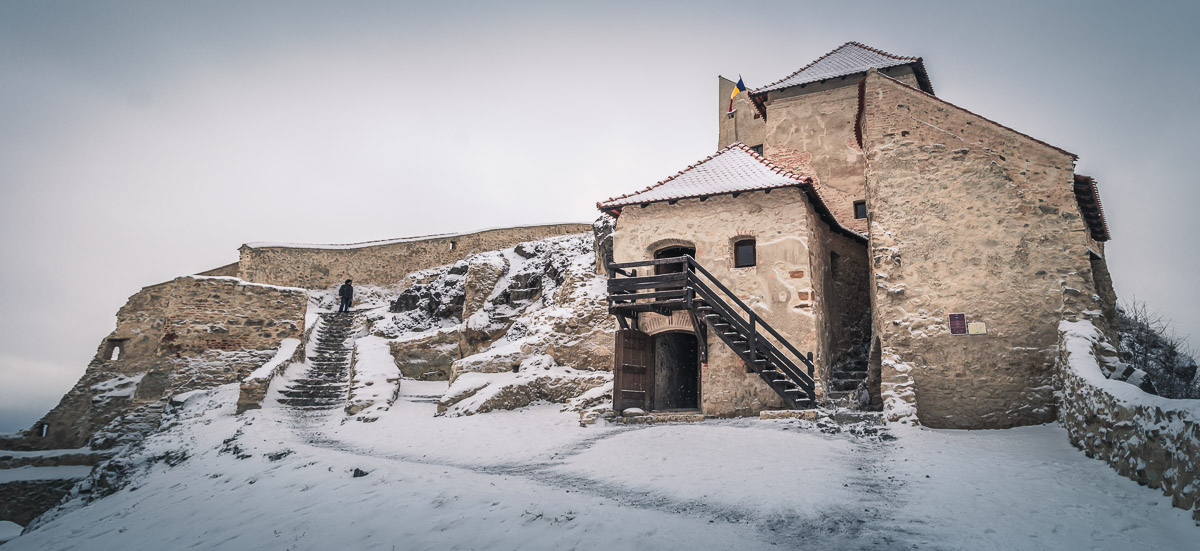 Old buildings in the Upper fortress.