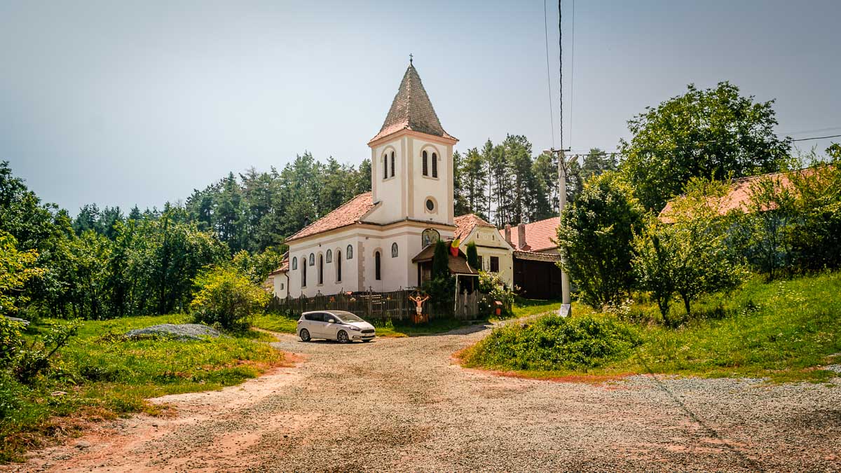 The Orthodox church in Viscri.