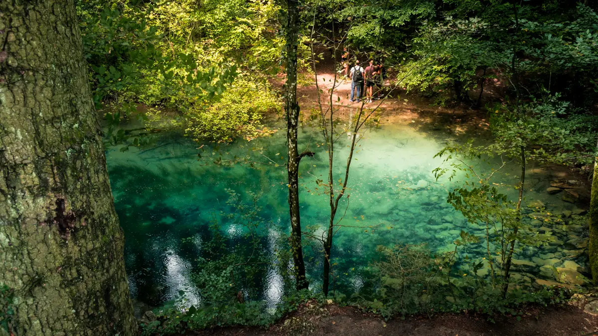 Ochiul Beiului in the Cheile Nerei-Beusnita National Park