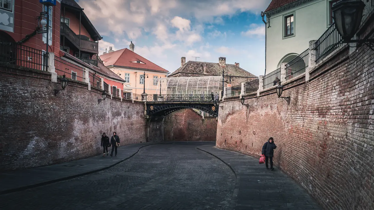 The Transylvanian city of Sibiu