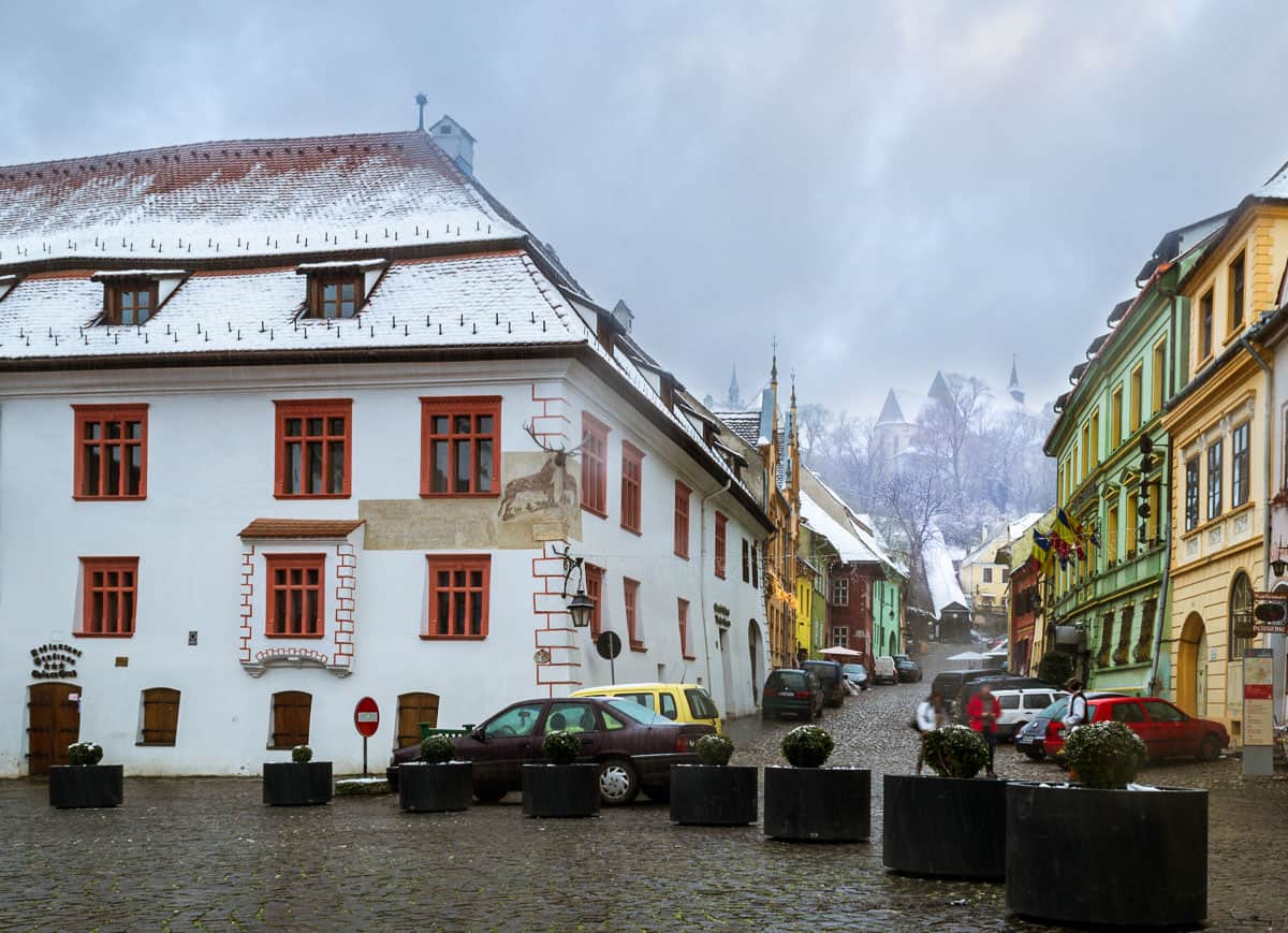 Stag House in Sighișoara.