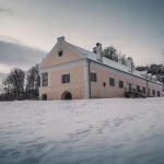 The Apafi manor in Malancrav, Romania