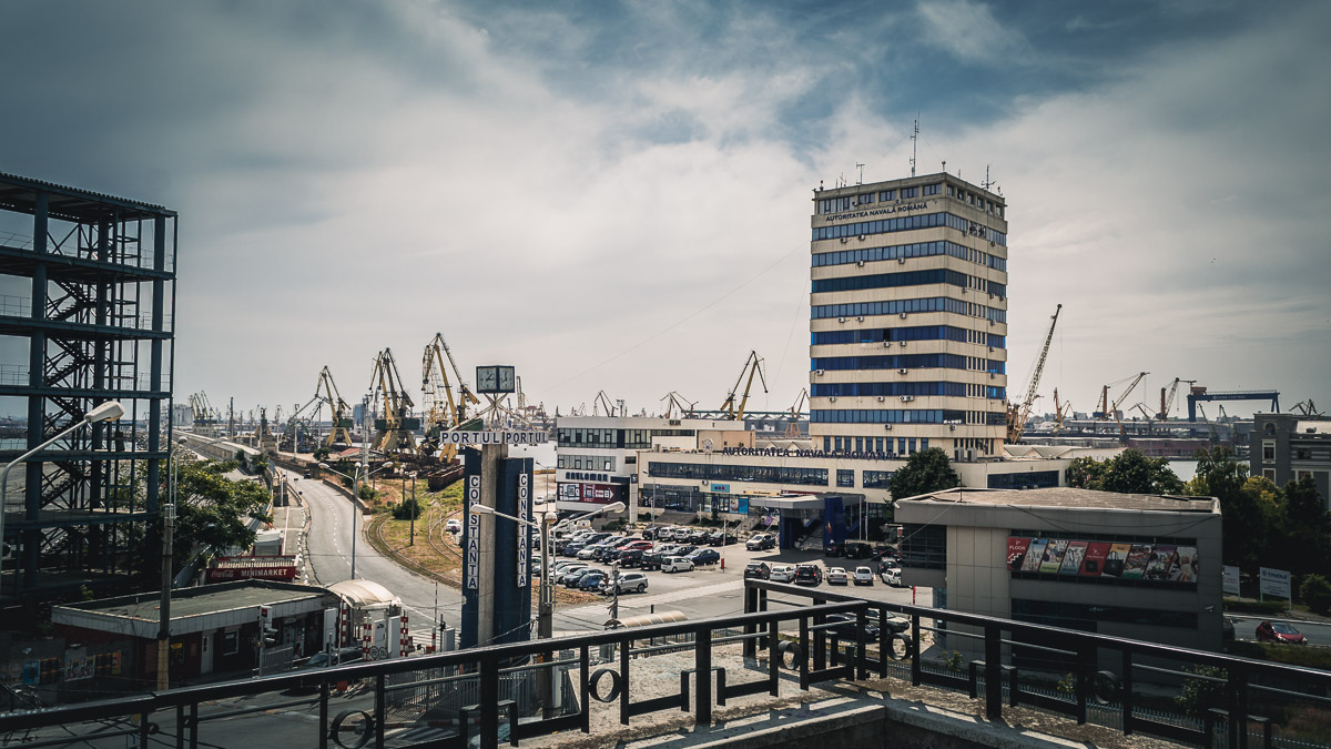 The port of Constanta.