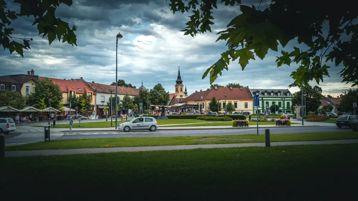 Downtown of Gyula