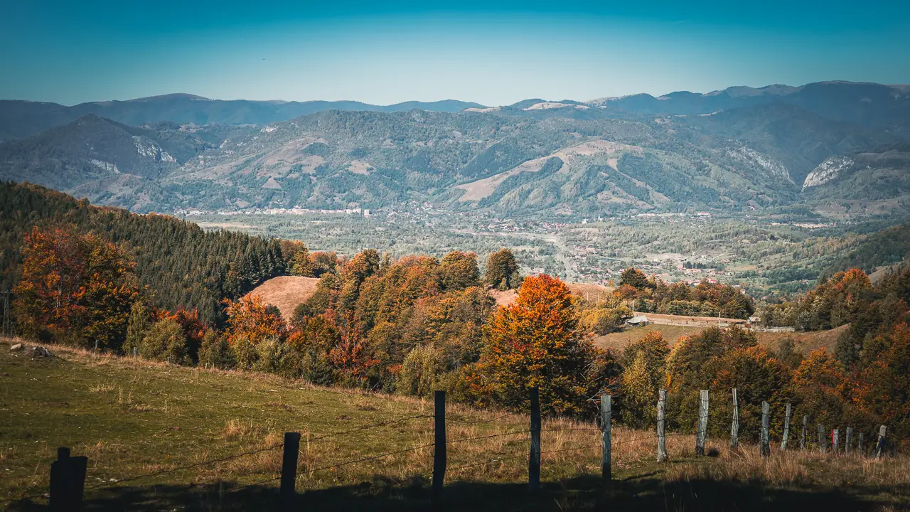 The city of Petrila in the Jiu valley.