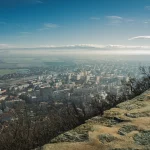 The city of Deva, view from the fortress.