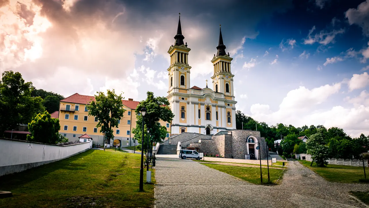 The Maria Radna monastery.