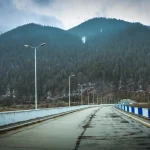 View from the Gura Apelor Dam