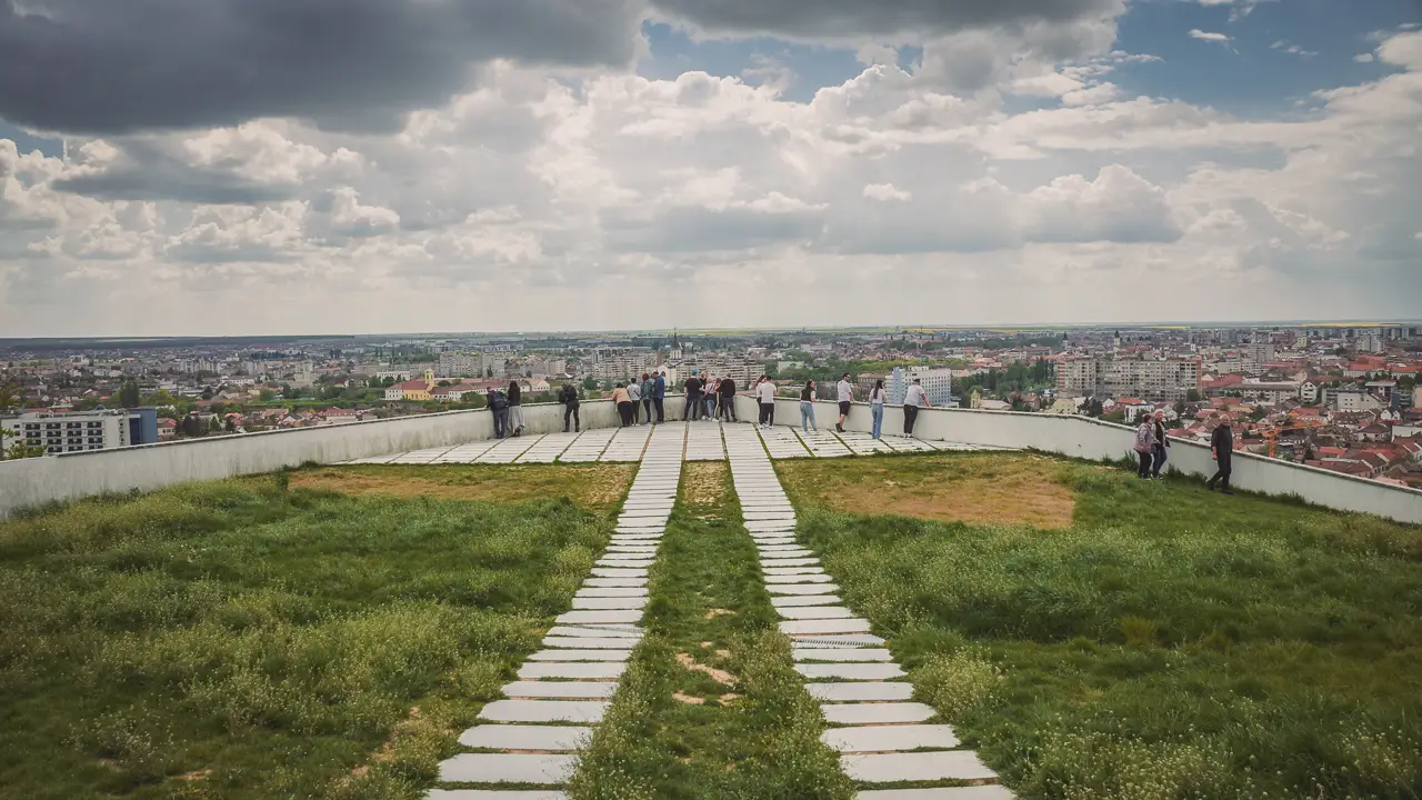 vantage point over Oradea.