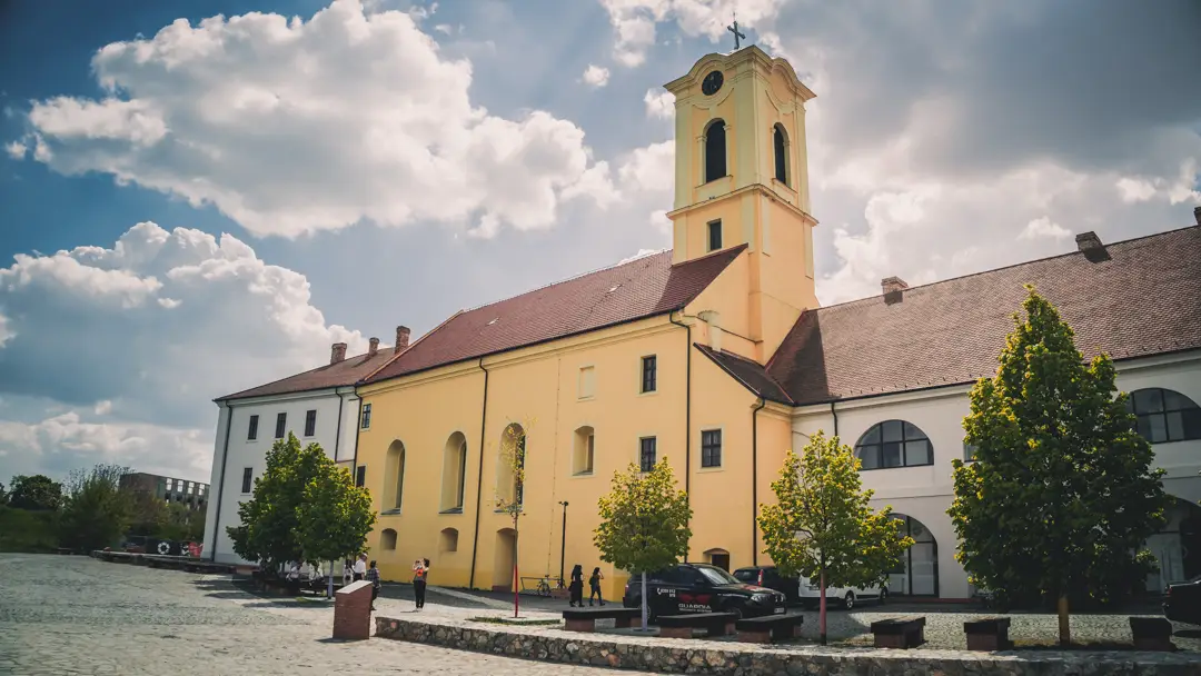 Catholic church in Oradea Fortress.