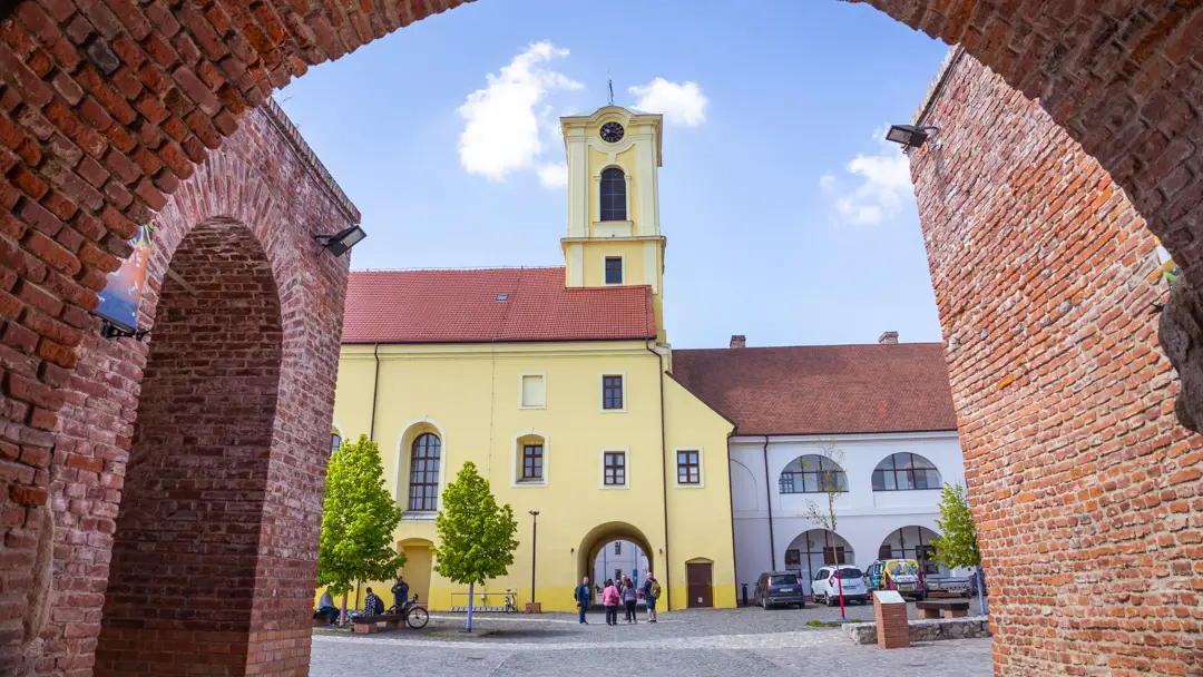 The catholic church in the Oradea Fortress.