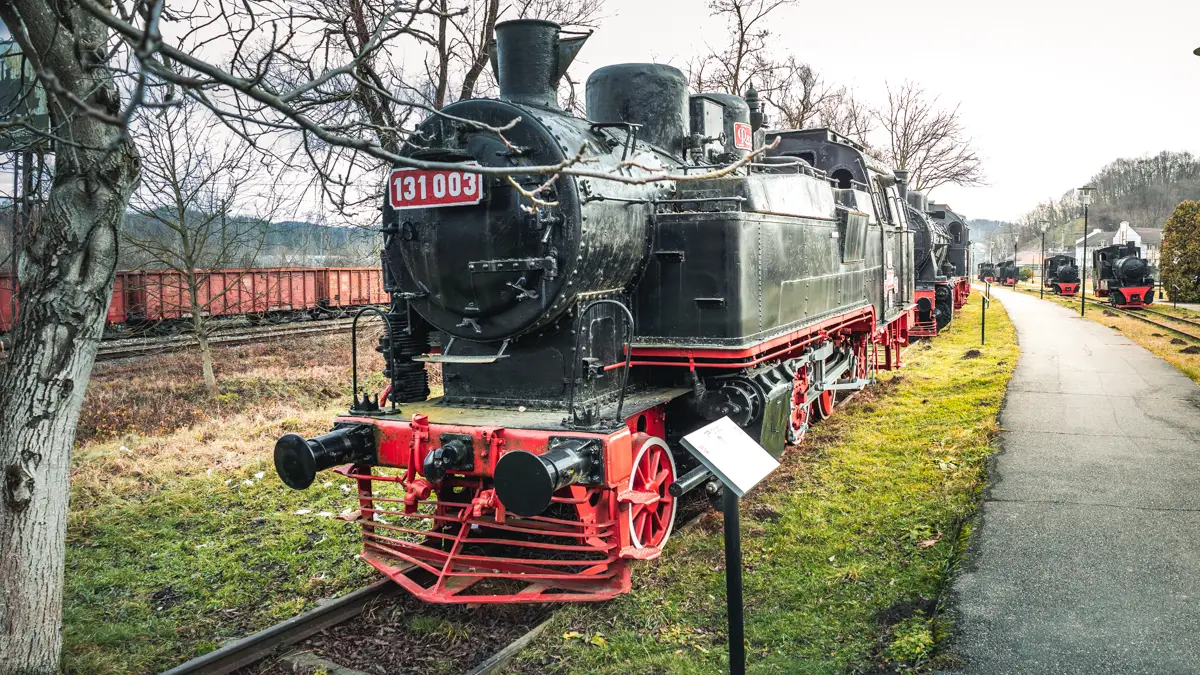 CFR 131.003 steam locomotive in Resita.