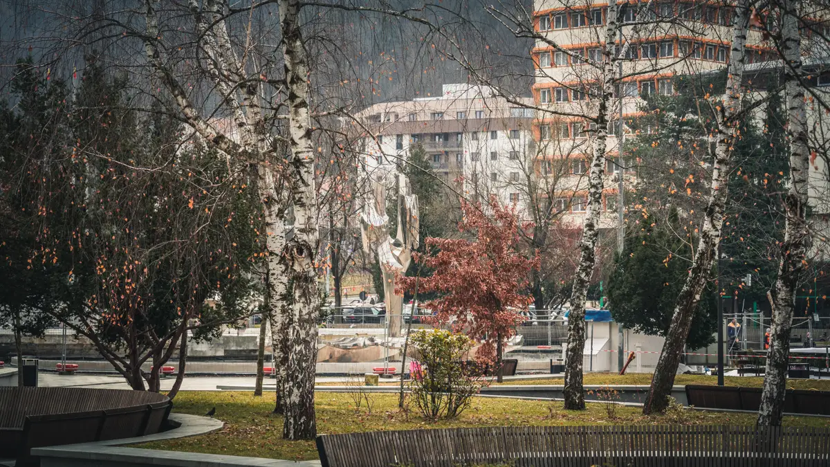 The Kinetic Fountain in Resita.