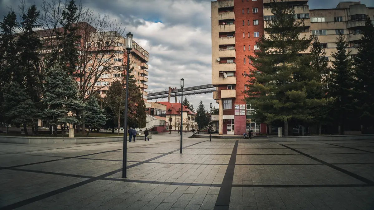 Street leading to the funicular.