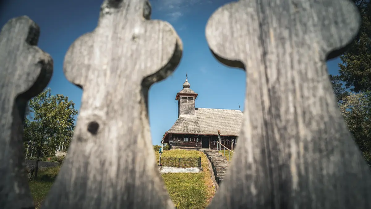 Small Wooden Church In Zolt