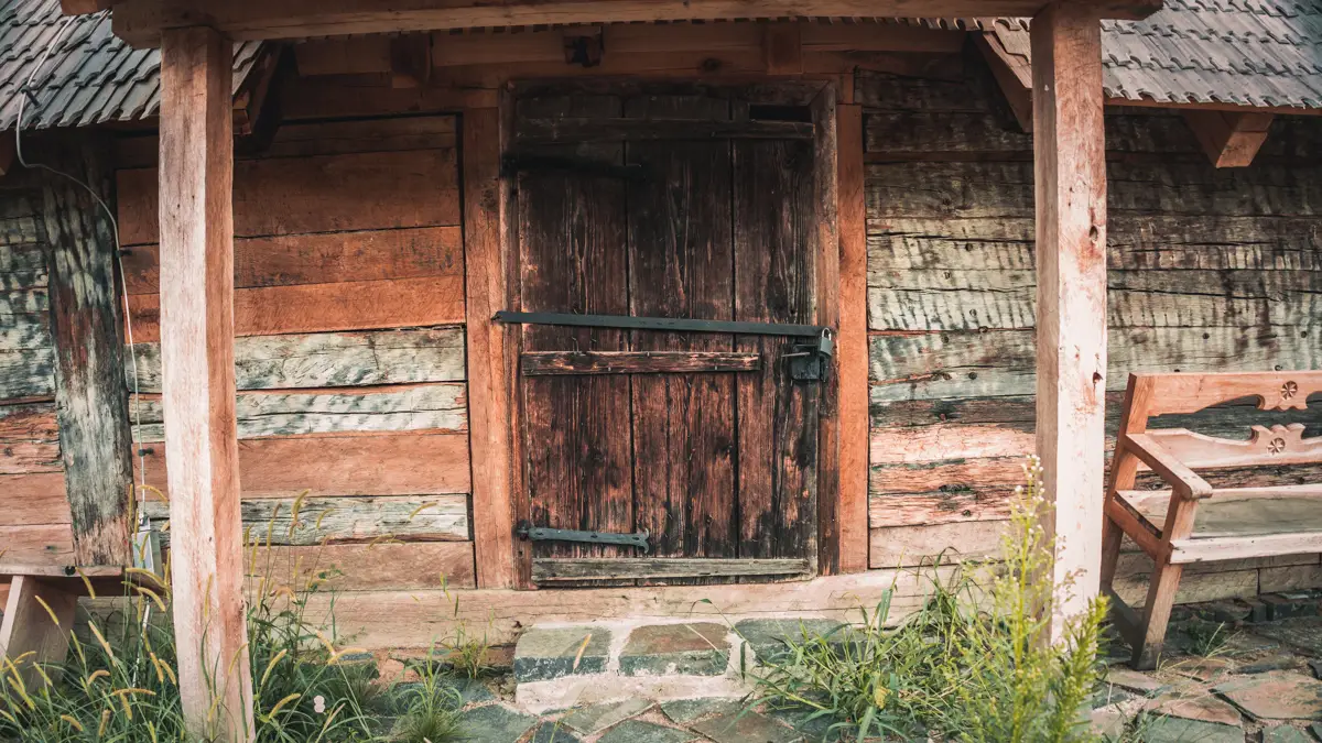 Old church door.