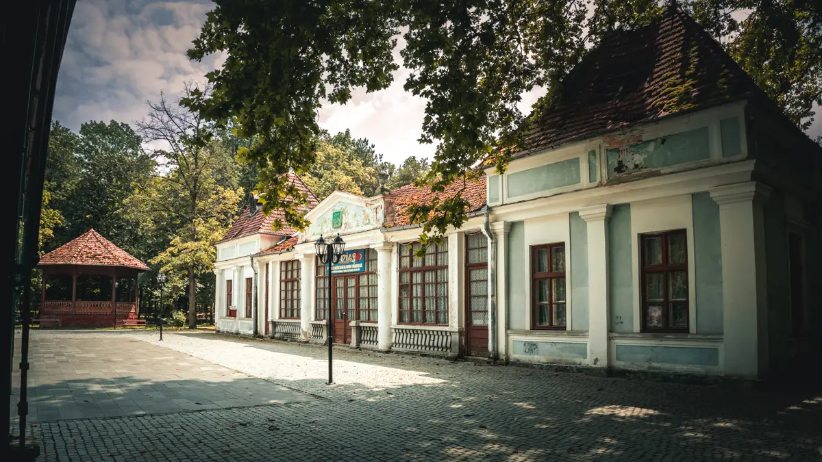 Old building in Buzias.