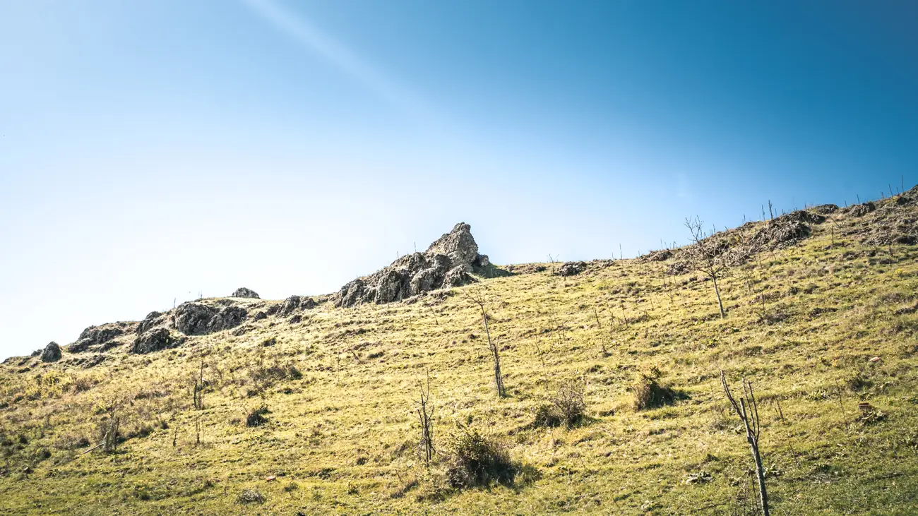 Rock formations.